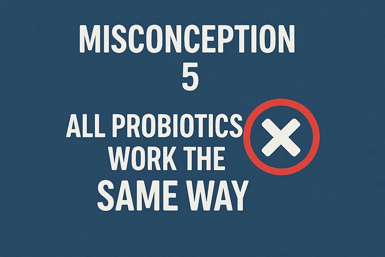 Misconception 5 All Probiotics Work the Same Way Misconception 5 All Probiotics Work the Same Way